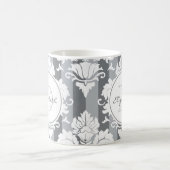 Gris Gris Frappe Damas Monogramme Mug (Centre)