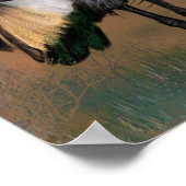 Gris Gris Grue Grue Grue Oiseau Tableau (Coin)