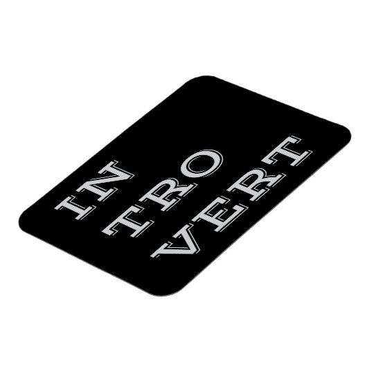 Gris Introvert Flexi Magnet (Côté Gauche)