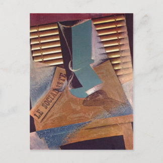 Gris, Juan Die Jalousie The Sunblind 1914 Techniqu Briefkaart