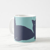 Gris Kitties tasse (Devant gauche)
