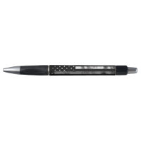 Gris Line Grunge Flag Agent correctionnel Stylo