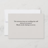 Gris Merci Cartes (Dos)