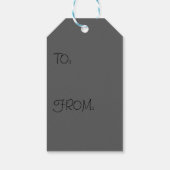 Gris n° 1, étiquette cadeau gris (Dos)