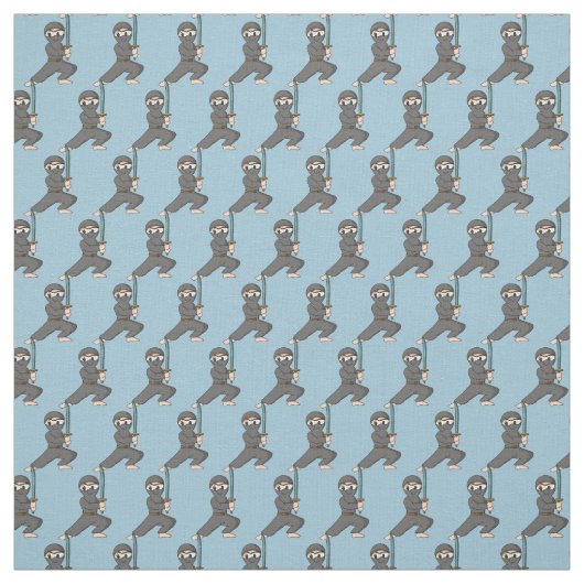 Gris Ninja 2 tissu de conception (Échantillon)