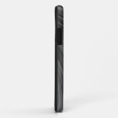 gris noir - coque iphone (Dos/Droite)