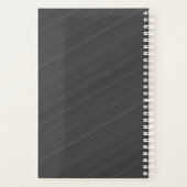 Gris noir Diagonal Gris Diagonal rayures Personnal (Dos)
