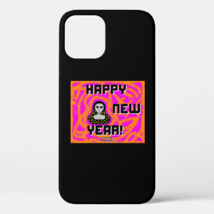 Gris Nouvel An Souhaite Apple iPhone 12 Pro Coque
