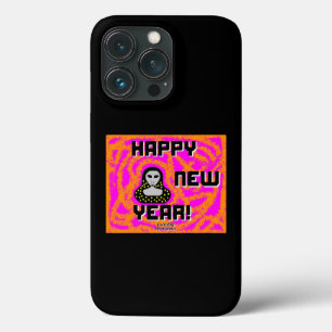 Gris Nouvel An Souhaite Apple iPhone 13 Pro Coque