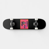 Gris Nouvel An Wings Skateboard (Horz)