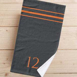 Gris Orange Gris & Joueur Personnalisé Numéro Jers