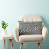 Gris Rock Mancave Den Oreiller Décoratif (Chaise)