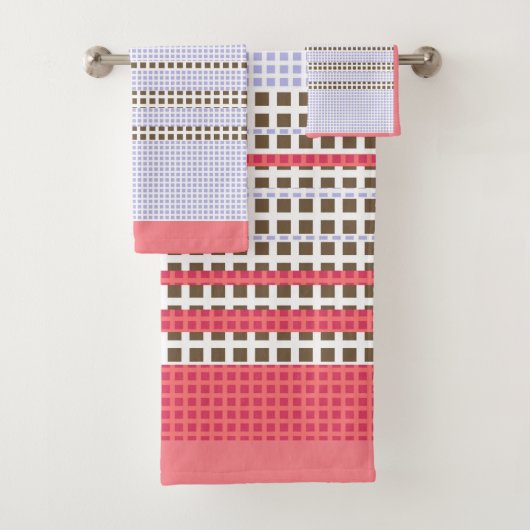 Gris, rose, brun, plaid (En situation)