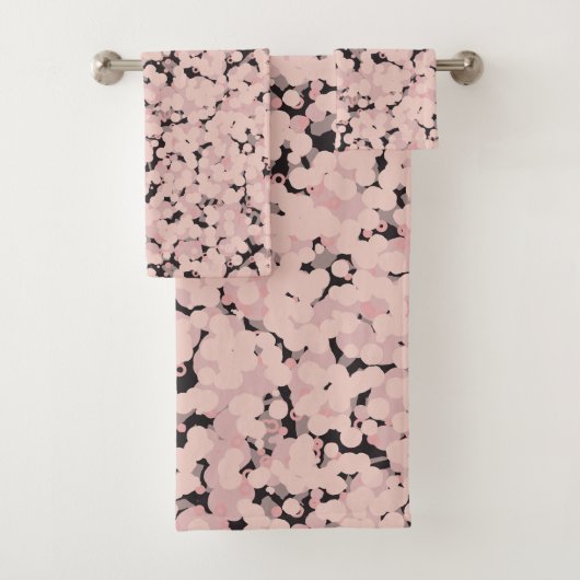 gris rose charbon abstrait (En situation)