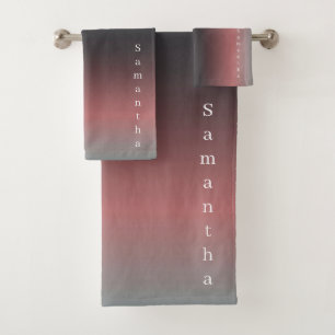 Gris, rose, dégradé noir, Ombre.