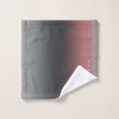 Gris, rose, dégradé noir, Ombre. (Gant de toilette)
