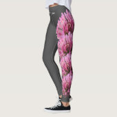 Gris rose Vermont État Rouge Clover Leggings (Gauche)