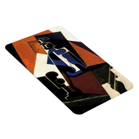 Gris - Seltzer flesje en glas, Cubisme Magneet (Rechterzijde)