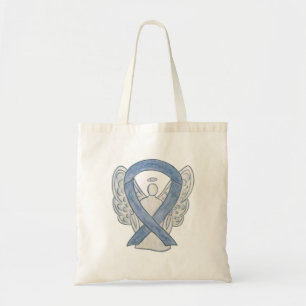 Gris Sensibilisation Ruban Art Sac fourre-tout per