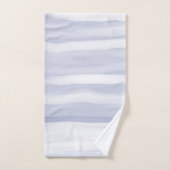 Gris simple moderne (Serviette à main)