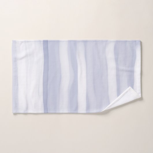 Gris simple moderne (Serviette à main)