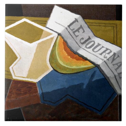 Gris - Slank van Melon Tegeltje (Voorkant)