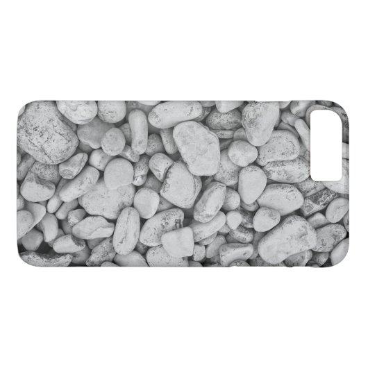Gris Stones iPhone 7 Plus Coque (Dos (Horizontal))