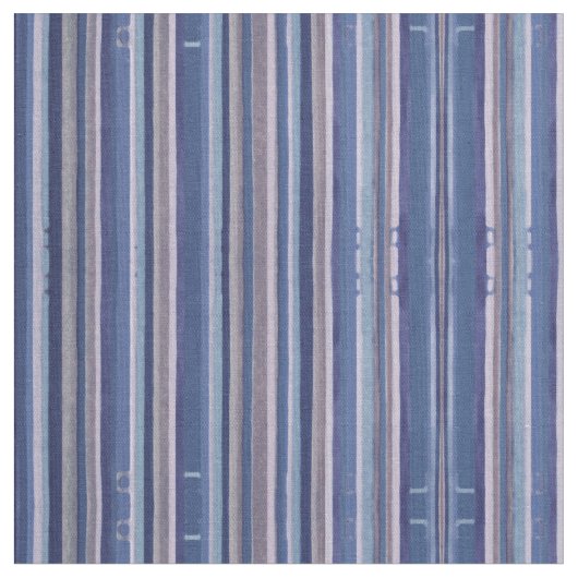 Gris, tissu côtier 'Lincoln de rayure de bleu (Fermer)