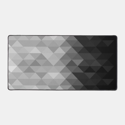 Gris triangle géométrique carré motif Gris (Recto)