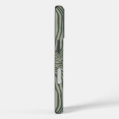 Gris vert iPhone 16 Coque (Verso / Droite)