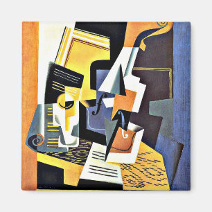 Gris - Viool en Glas Magneet