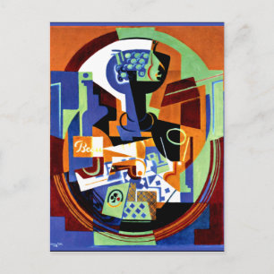 Gris - Vruchtdissel- en speelkaartjes Briefkaart