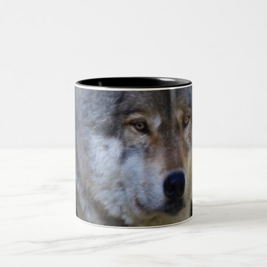 GRIS WOLF EYES Conservation Mug (Centre)