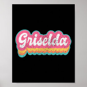 Griselda Voornaam Meisje jaren 70 jaren 80 Person Poster