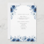 GRISELDA Wedding Invitation 2a Kaart (Achterkant)