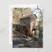 Grist MIll Stone Mountain Georgia Briefkaart (Voorkant / Achterkant)
