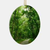 Grist Mill Trail II Keramisch Ornament (Rechts)