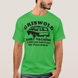 Griswold Familie Vakantie ontwerp T-shirt
