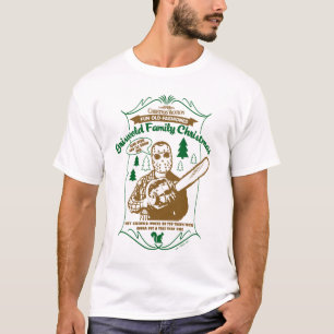 Griswold Family Kerstkerst Chainzaag Grafisch T-shirt