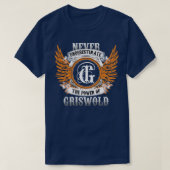 Griswold Name Shirt onderschat nooit de kracht (Design voorkant)