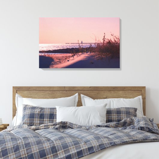 Griswold Point Canvas Afdruk (Insitu (Slaapkamer))