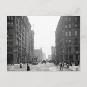 Griswold Street, Detroit: 1906 Briefkaart