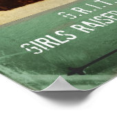 Grit en Cowgirl Poster (Hoek)