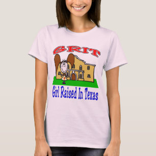 GRIT - Meisje opgegroeid in Texas T-shirt