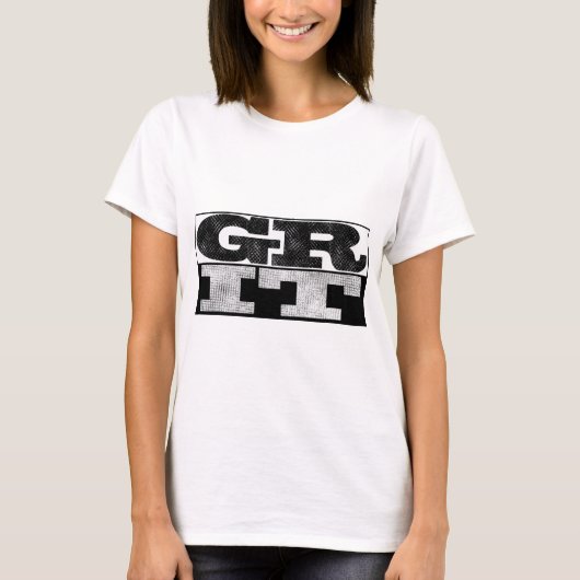 GRIT T-Shirt Type Word (Voorkant)