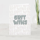 Grit wint Nurse Afstuderen Kaart (Voorkant)