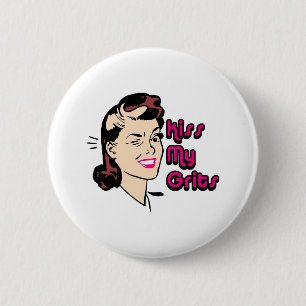Grits Ronde Button 5,7 Cm
