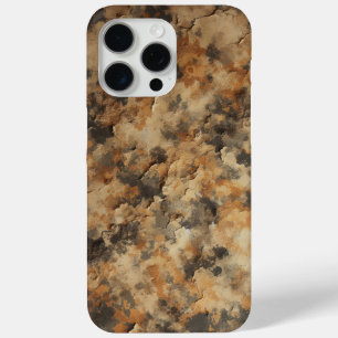 Gritty Desert, getextureerde camo, robuust ontwerp iPhone 15 Pro Max Hoesje
