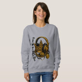 Gritty Glam Sweat - shirt à capuche | (Devant entier)