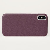 Gritty Glittery Dark Paars Case-Mate iPhone Case (Achterkant (horizontaal))